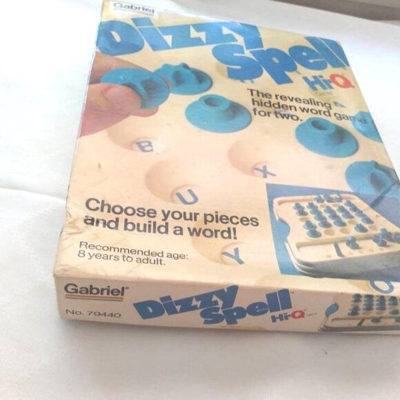 Dizzy Spell - Hi-Q Game by Gabriel 1978 Version Complete Set of this Hidden Word - Picture 10 of 10